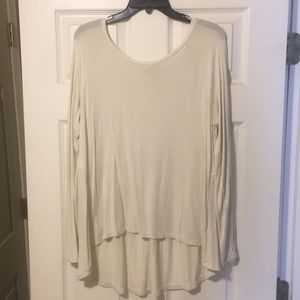 Long sleeve flowy top